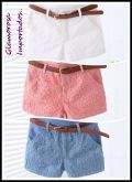 Shorts bordado Patchwork•