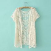 Blusa Cardigan Bordado•