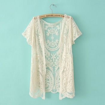 Blusa Cardigan Bordado•