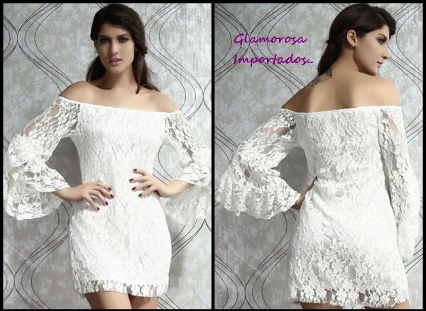 vestido fora do ombro•